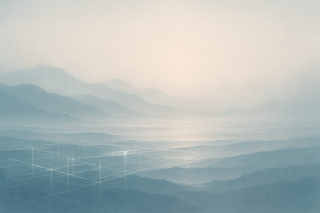 静かな山と海（余韻）